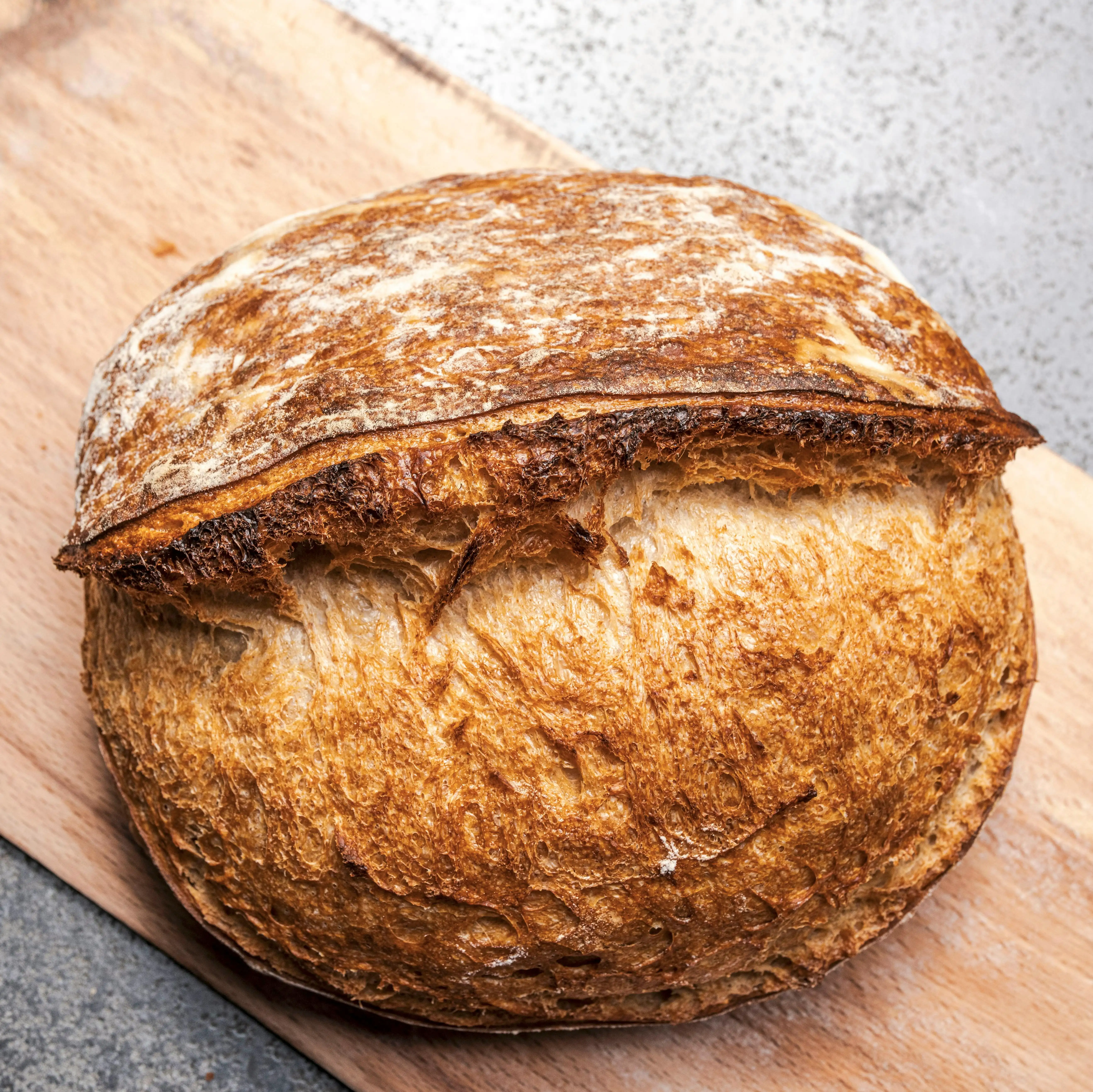 Classic sourdough loaf